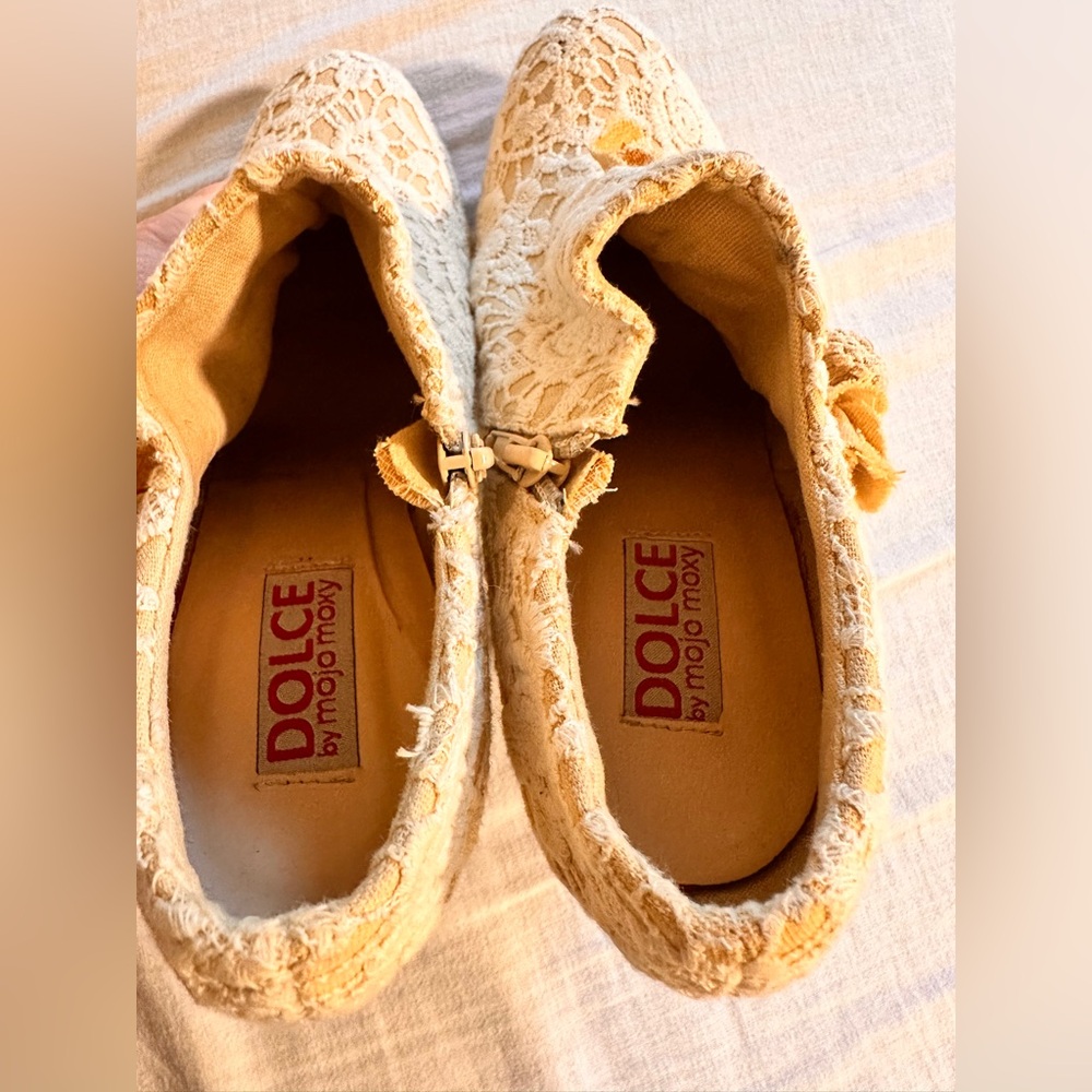 Dolce by mojo moxy lace heels size 9.5 - Picture 6 of 9